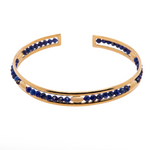 Load image into Gallery viewer, Bliss Cuff Bracelet 3mm 24K Gold Vermeil