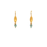 Load image into Gallery viewer, Bliss Cluster Earrings 24K Gold Vermeil
