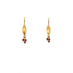 Load image into Gallery viewer, Bliss Cluster Earrings 24K Gold Vermeil