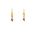 Load image into Gallery viewer, Bliss Cluster Earrings 24K Gold Vermeil