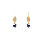Load image into Gallery viewer, Bliss Cluster Earrings 24K Gold Vermeil