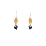Load image into Gallery viewer, Bliss Cluster Earrings 24K Gold Vermeil