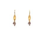 Load image into Gallery viewer, Bliss Cluster Earrings 24K Gold Vermeil