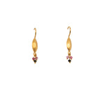 Load image into Gallery viewer, Bliss Cluster Earrings 24K Gold Vermeil