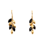 Load image into Gallery viewer, Bliss Short Bunch Earrings 24K Gold Vermeil