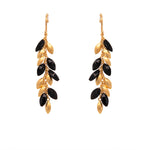 Load image into Gallery viewer, Bliss Long Bunch Earrings 24K Gold Vermeil
