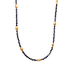 Load image into Gallery viewer, Bliss 2 mm Gemstone Necklace Collection in 24K Gold Vermeil