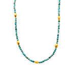 Load image into Gallery viewer, Bliss 2 mm Gemstone Necklace Collection in 24K Gold Vermeil