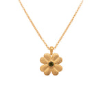 Load image into Gallery viewer, Lucky Clover Reversible Pendant Necklace 24K Gold Vermeil