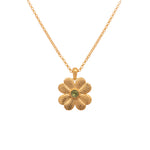 Load image into Gallery viewer, Lucky Clover Reversible Pendant Necklace 24K Gold Vermeil