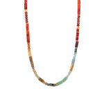 Load image into Gallery viewer, Coral, Garnet, Jasper, Amazonite and Chrysoprase 3mm Jewelry Fair Trade 24K Gold Vermeil