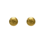 Load image into Gallery viewer, MOON EARRINGS FAIR TRADE 24K GOLD VERMEIL - Joyla Jewelry