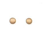 Load image into Gallery viewer, Silver Rose Gold Plated Moon Earrings