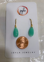 Load image into Gallery viewer, Signature Wire Drop Earrings 24K Gold Vermeil