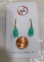 Load image into Gallery viewer, Signature Wire Drop Earrings 24K Gold Vermeil