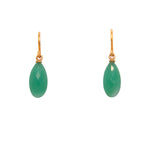 Load image into Gallery viewer, Signature Wire Drop Earrings 24K Gold Vermeil