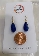 Load image into Gallery viewer, Signature Wire Drop Earrings 24K Gold Vermeil