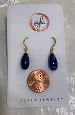 Load image into Gallery viewer, Signature Wire Drop Earrings 24K Gold Vermeil