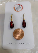 Load image into Gallery viewer, Signature Wire Drop Earrings 24K Gold Vermeil