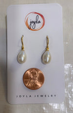 Load image into Gallery viewer, Signature Wire Drop Earrings 24K Gold Vermeil