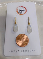 Load image into Gallery viewer, Signature Wire Drop Earrings 24K Gold Vermeil