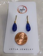 Load image into Gallery viewer, Signature Wire Drop Earrings 24K Gold Vermeil
