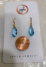 Load image into Gallery viewer, Signature Wire Drop Earrings 24K Gold Vermeil