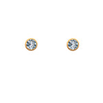 Load image into Gallery viewer, Signature Stud Earrings 24K Gold Vermeil Collection
