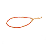 Load image into Gallery viewer, Karma 2mm Bracelet 24K Gold Vermeil
