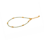 Load image into Gallery viewer, Karma 2mm Bracelet 24K Gold Vermeil