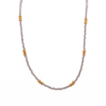 Load image into Gallery viewer, Karma 2mm Necklace 24K Gold Vermeil