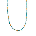 Load image into Gallery viewer, Karma 2mm Necklace 24K Gold Vermeil