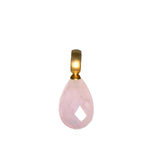 Load image into Gallery viewer, Pendant Rose Quartz Fair Trade 24K Gold Vermeil
