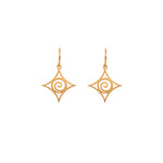 Load image into Gallery viewer, Gratitude Wire Earrings 24K Gold Vermeil