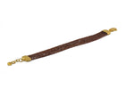 Load image into Gallery viewer, SIX SRAND BRACELET WITH FACETED GARNET FAIR TRADE 24K GOLD VERMEIL - Joyla Jewelry