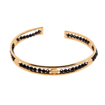 Load image into Gallery viewer, Bliss Cuff Bracelet 3mm 24K Gold Vermeil

