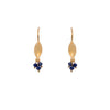 Bliss Cluster Earrings 24K Gold Vermeil