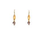 Load image into Gallery viewer, Bliss Cluster Earrings 24K Gold Vermeil