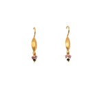 Load image into Gallery viewer, Bliss Cluster Earrings 24K Gold Vermeil