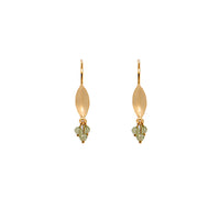 Bliss Cluster Earrings 24K Gold Vermeil