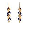 Bliss Long Bunch Earrings 24K Gold Vermeil