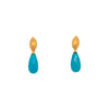 Bliss Drop 24K Gold Vermeil Earrings