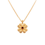 Load image into Gallery viewer, Lucky Clover Reversible Pendant Necklace 24K Gold Vermeil