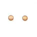 Load image into Gallery viewer, Silver Rose Gold Plated Moon Earrings