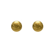MOON EARRINGS FAIR TRADE 24K GOLD VERMEIL - Joyla Jewelry