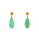 Load image into Gallery viewer, Drop and Stud Earrings Collection with Gemstone Variations Fair Trade 24K Gold Vermeil
