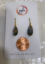 Load image into Gallery viewer, Signature Wire Drop Earrings 24K Gold Vermeil