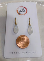 Load image into Gallery viewer, Signature Wire Drop Earrings 24K Gold Vermeil