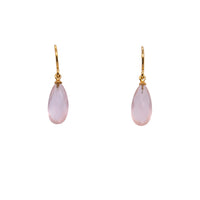 Signature Wire Drop Earrings 24K Gold Vermeil