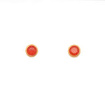 Load image into Gallery viewer, Signature Stud Earrings 24K Gold Vermeil Collection

